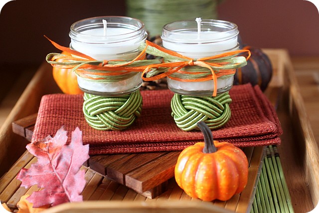 DIY Fall Scented Soy Candles - Mind
