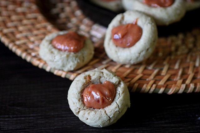Guava Thumbprint Cookies {mind-over-batter.com} #CookieWeek