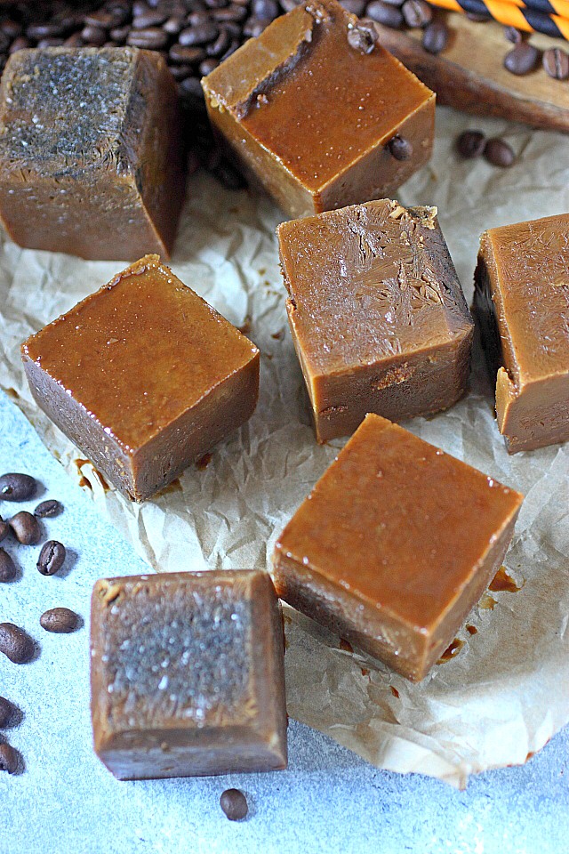 Vietnamese coffee ice cubes -- www.mind-over-batter.com