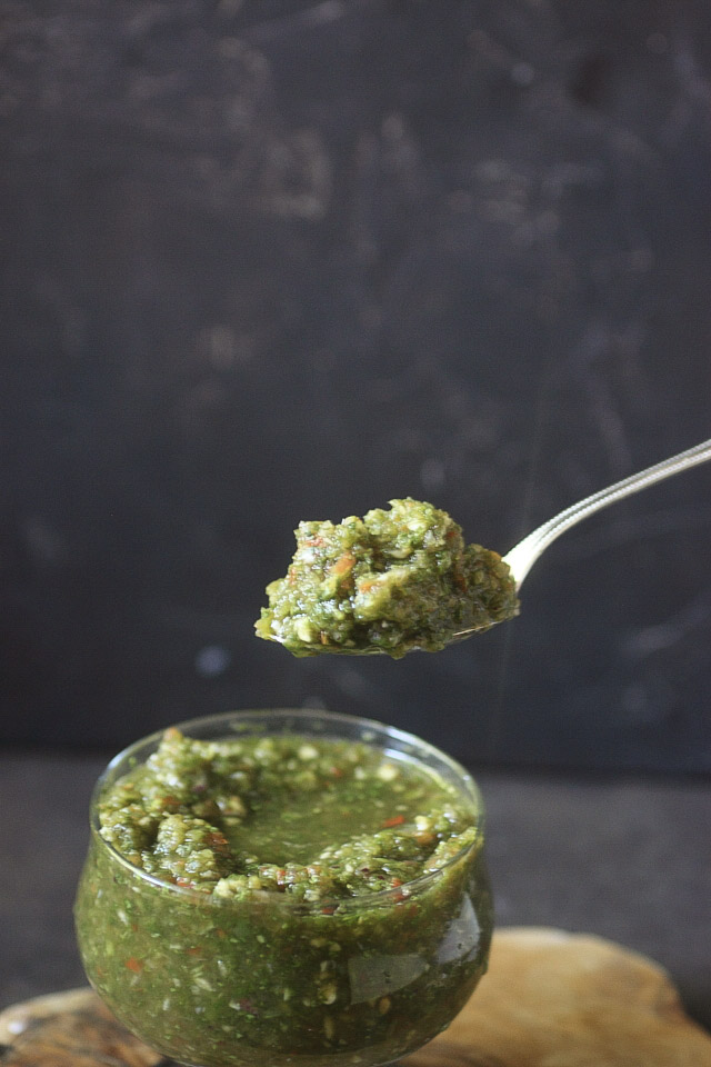 Savory Dominican Sofrito -- www.mind-over-batter.com